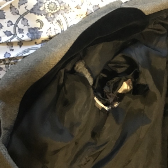 Vintage wool, French Connection coat, sz 4 - Picture 5 of 5